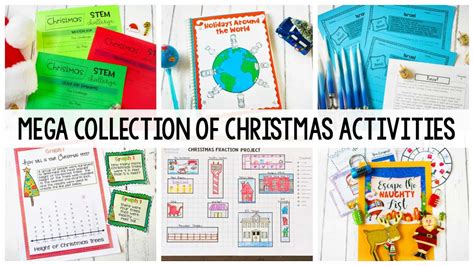 Collection Of Christmas Activities Ashleighs Education Journey