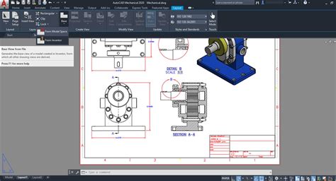 Autocad Mechanical Toolset Mechanical Design Software Autodesk