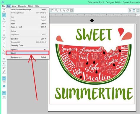 How To Use The Layers Tool In Silhouette Studio Silhouette School