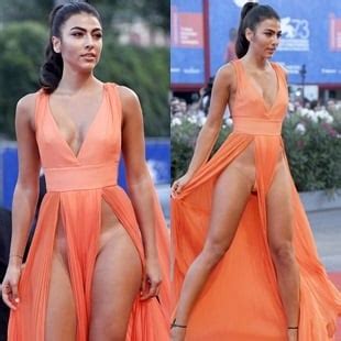 Giulia Salemi Crotch And Nipple Slips Dress Malfunction Onlyfans