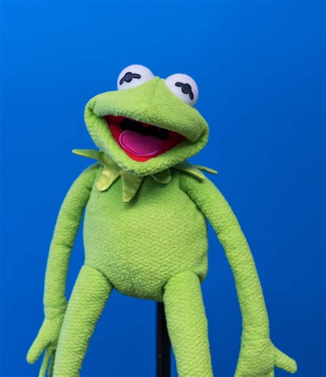 Kermit The Frog Hand Puppet Muppet Puppet Etsy