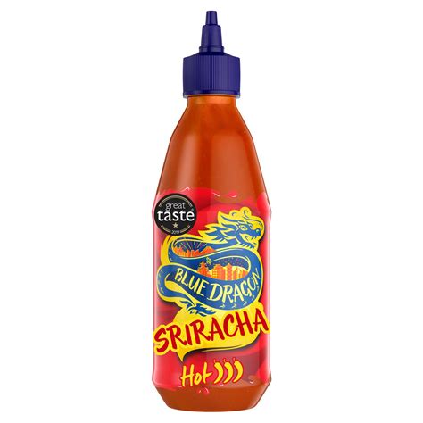 Blue Dragon Thai Hot Chilli Sriracha Sauce 435ml Bbq Chilli