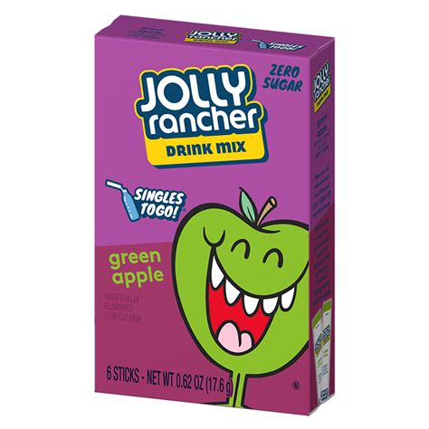 Jolly Rancher Drink Mix Green Apple American Sweets Candy Monster