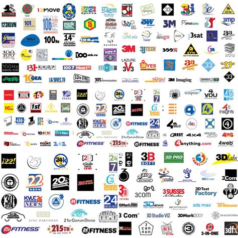 Tv Channels Brands Logos Vector Free Download
