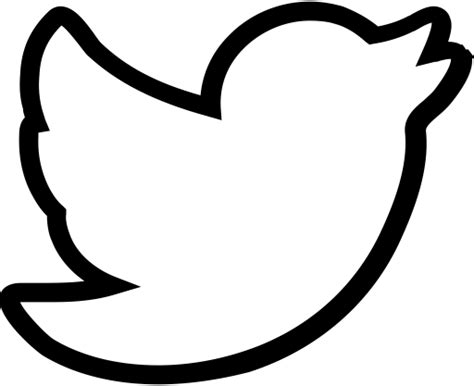 White Twitter Logo Png