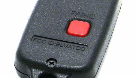 2000-2006 Toyota Tundra Dealer Installed Key Fob Remote (ELVATDD / ELVAT1B)