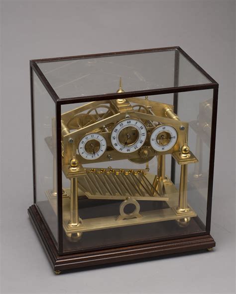 Bordsur Kopia Efter Sir William Congreve Rolling Ball Clock 1900