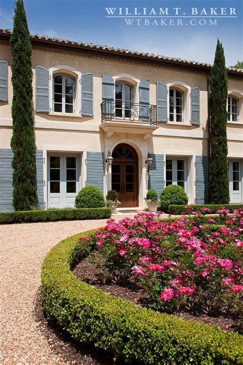 French Country Exterior House Exterior Shutters Exterior