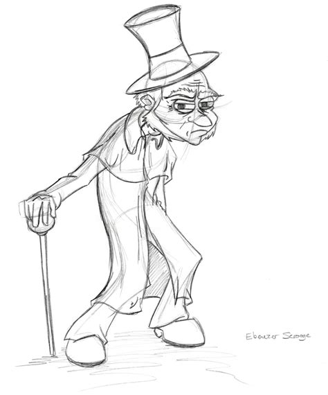 Ebenezer Scrooge Coloring Pages at GetColorings.com | Free printable