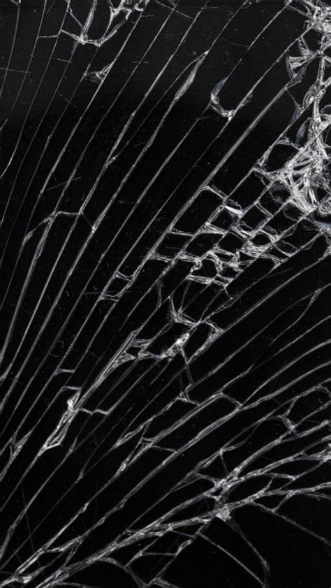 cracked screen phone wallpaper
