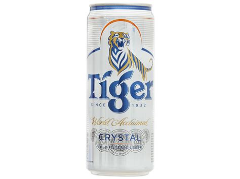 Bia Tiger Crystal Bạc Lon 330ml Giá Tốt Tại Bách Hoá Xanh