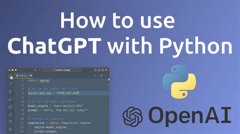 How To Use Chatgpt With Python Codingthesmartway