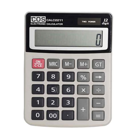 Cos 12 Digit Desktop Calculator