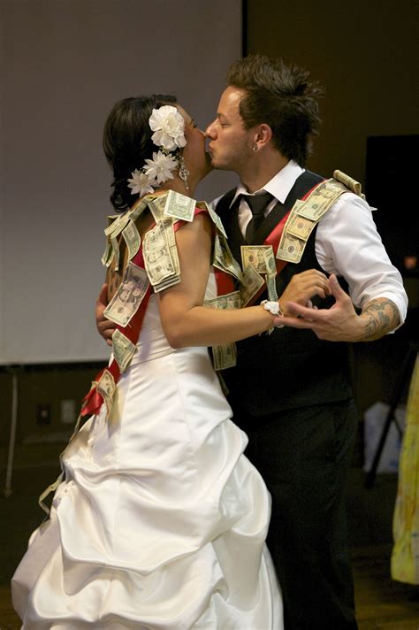 The Money Dance A Sash Is A Perfect Balance Between Pinning On The