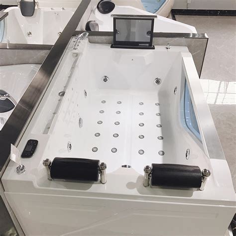 Cause overflow and slippery conditions. American Standard Whirlpool Tub | Acrylic Hydromassage Bathtub