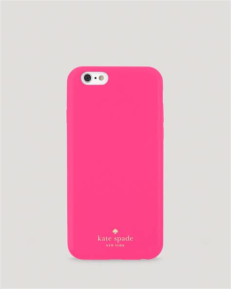 Kate Spade Iphone 6 Case Leather Wrap In Pink Lyst