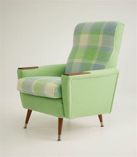 Only 1 available and it's in 1 person's basket. Vintage NZ chair reupholstered with vintage NZ blankets ...