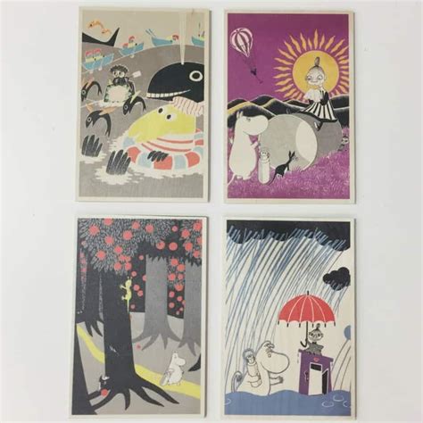 Finnish Moomin Cards Her Finland
