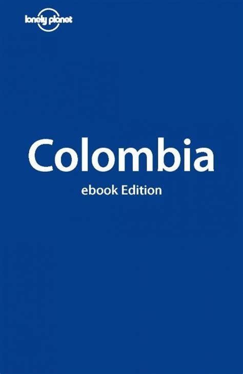 Bureau Isbn Lonely Planet Colombia