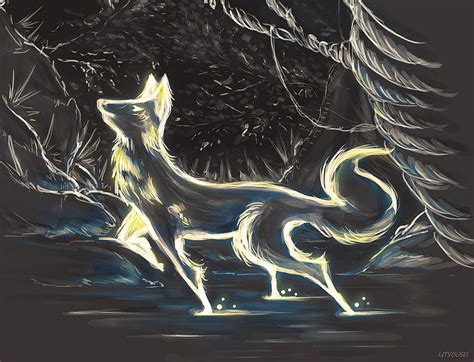 Spirit Fox By Lityousei On Deviantart