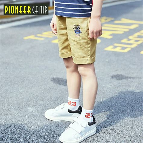 Pioneer Kid New Arrival Summer Boys Shorts Children Clothing Casual
