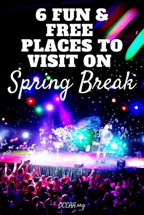 6 Fun And Free Places To Visit During Spring Break Oceaa A Tk 8th