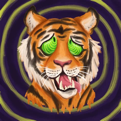 Trippy Tiger — Weasyl