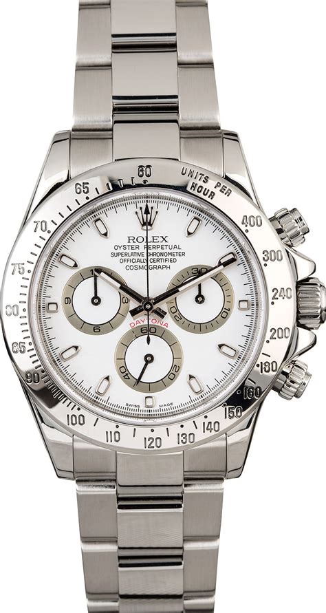 Even though the rolex daytona was launched in 1963, rolex roots in motorsports can be traced back decades prior. Rolex Stainless Steel Daytona