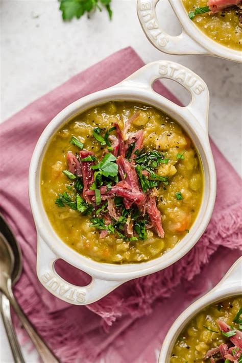 Slow Cooker Split Pea Soup With Ham Hock Recipe Cart