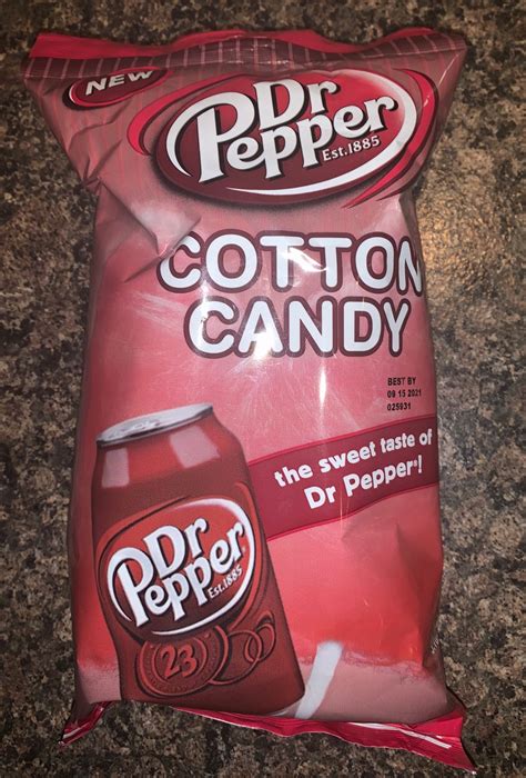 Foodstuff Finds Dr Pepper Cotton Candy Gb Ts By Cinabar