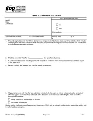 Filing instructions complete this application including any applicable attachment(s). Fillable Online edd ca Unemployment Insurance, State Disability Insurance, Employment Training ...