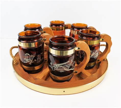 We did not find results for: Vintage Siesta Ware Mugs & Tray-Rustic Western Cowboy Bar ...
