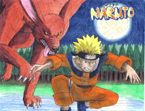 Naruto The Fox Demon Kyuubi By Demonanime Bloodlust On