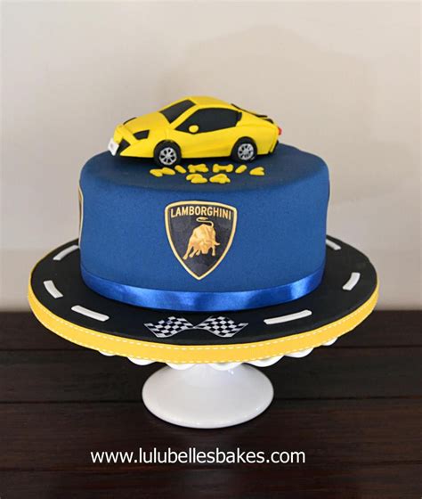 All aventador sold for the year ahead. Cakes for the men in our lives! | Car cake, Lamborghini cake