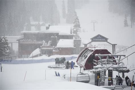 Storms Bring 4 Feet Of New Snow To Sierra Nevada Resorts