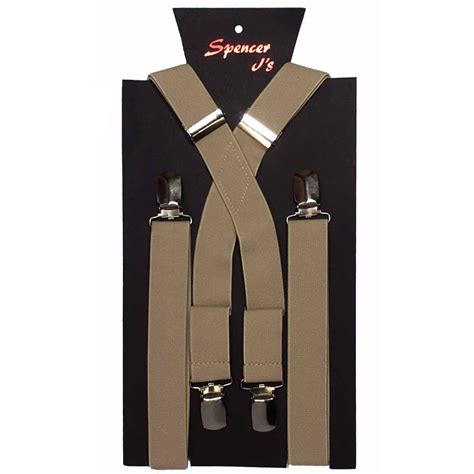 Burgundy Mens Suspenders 1inch X Back Spencer Js Tuxedo Warehouse