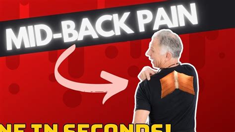 Rhomboid Pain Shoulder Blade Discomfort Youtube