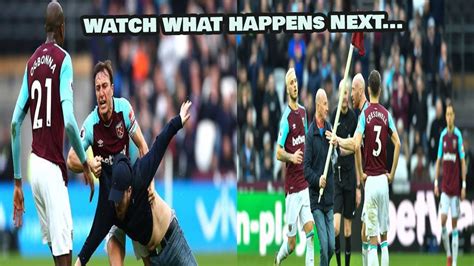 West Ham Fans Invade Pitch You Won T Believe What Happened Next Youtube