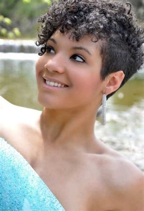 50 Cute Short Curly Hairstyles For Black Woman Ecstasycoffee