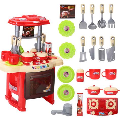 No room for a kitchen set inside? Kitchen Toys Beauty Cooking Toy Play set for Children ...