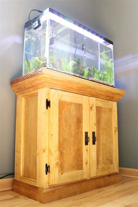 How To Build An Aquarium Cabinet Stand Free Building Plans