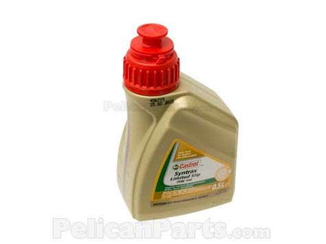 BMW Differential Oil SAE 75W 140 Synthetic Castrol Syntrax Limited Slip