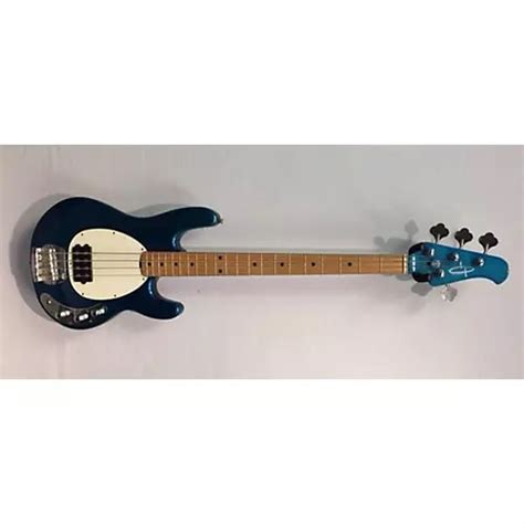 Used Olp Ebmm 4 String Electric Bass Guitar Blue Guitar Center