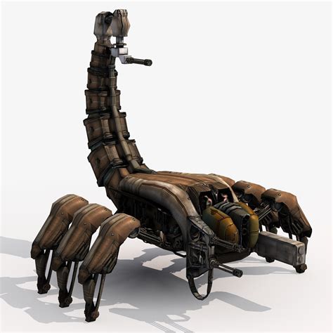 Scorpitron 2 Wasteland 3d Model