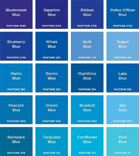 Pin By Evelyn Smith On Wedding Blue Shades Colors Pantone Blue Blue