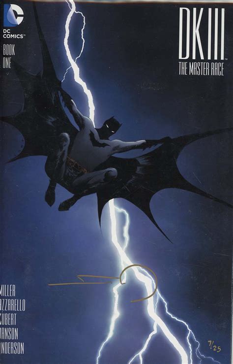 Dark Knight Iii The Master Race 1 Cover Z Z C Df Exclusive Homage