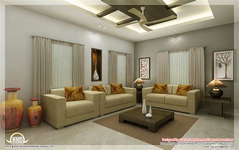 Awesome 3d Interior Renderings ~ Kerala House Design Idea