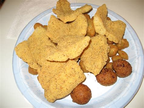 Champagne mustard sauce (recipe follows). Original Images Of Fried Catfish Dinners - Cat Picture