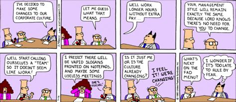 Workplace Change Cartoon