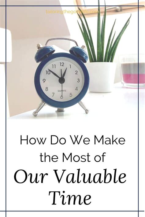 How Do We Make The Most Of Our Valuable Time Working Mom Life